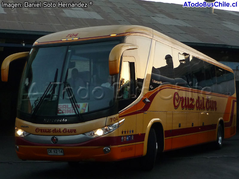 Marcopolo Paradiso G7 1050 / Volvo B-9R / Cruz del Sur