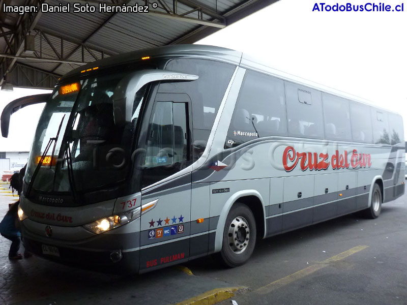 Marcopolo Paradiso G7 1050 / Mercedes Benz O-500RS-1836 / Cruz del Sur