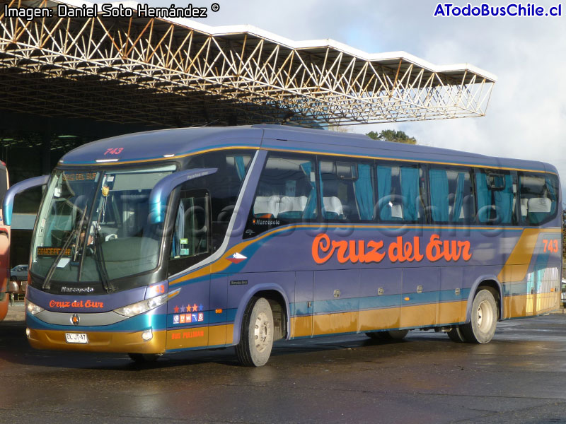 Marcopolo Paradiso G7 1050 / Mercedes Benz O-500RS-1836 / Cruz del Sur