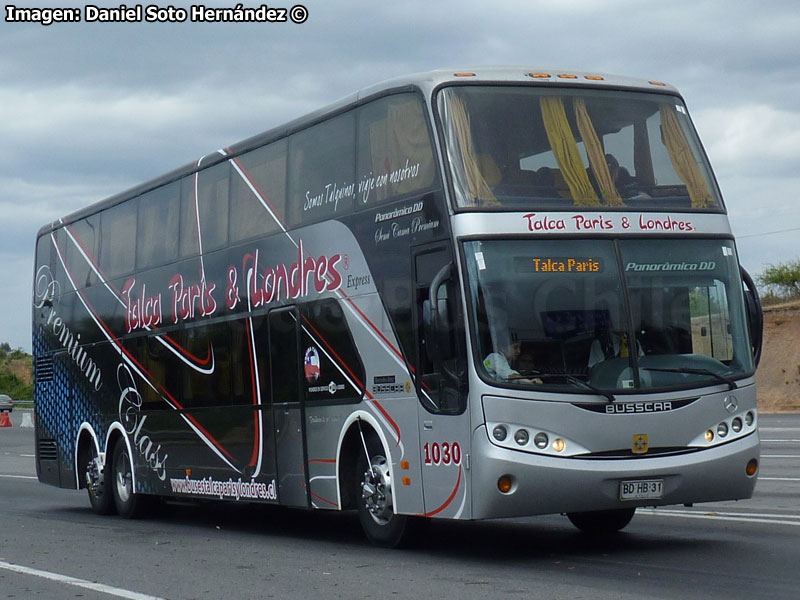 Busscar Panorâmico DD / Mercedes Benz O-500RSD-2036 / Talca París & Londres