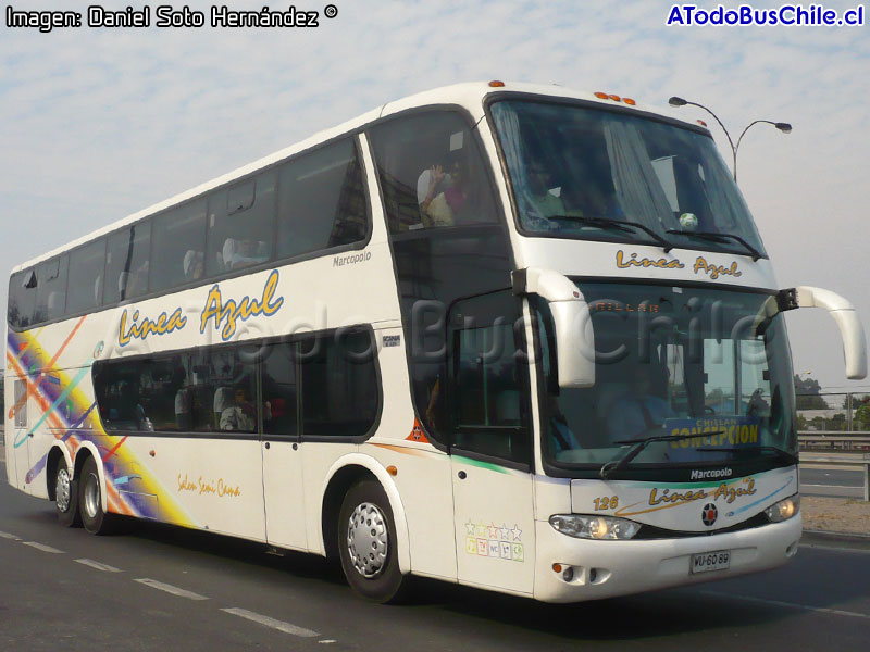 Marcopolo Paradiso G6 1800DD / Scania K-420 / Línea Azul