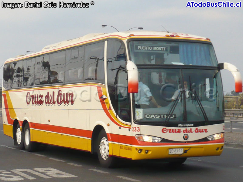 Marcopolo Paradiso G6 1200 / Volvo B-12R / Cruz del Sur