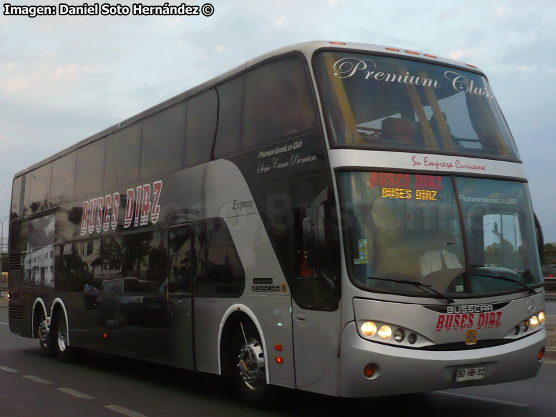 Busscar Panorâmico DD / Mercedes Benz O-500RSD-2036 / Buses Díaz