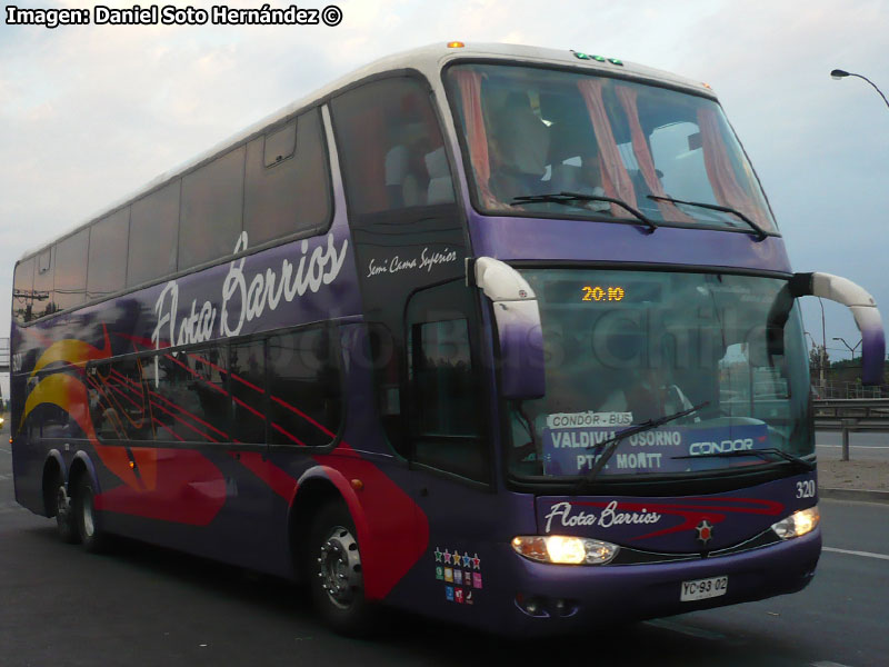 Marcopolo Paradiso G6 1800DD / Scania K-124IB / Flota Barrios (Auxiliar Cóndor Bus)