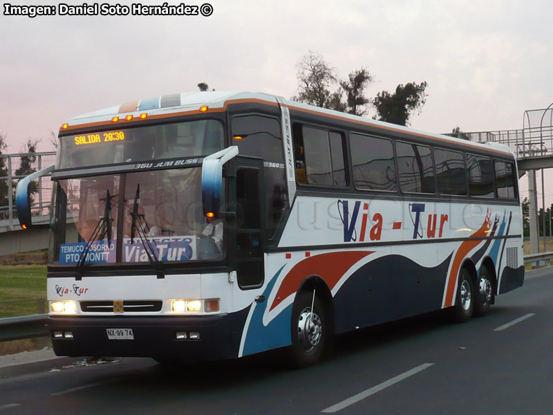 Busscar Jum Buss 360 / Scania K-113TL / Vía-Tur