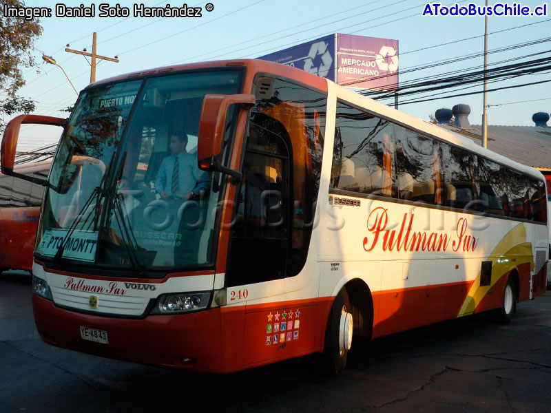 Busscar Vissta Buss LO / Volvo B-12R / Pullman Sur (Auxiliar Cruz del Sur)