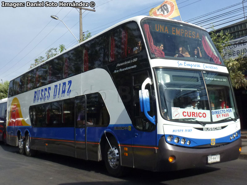 Busscar Panorâmico DD / Mercedes Benz O-500RSD-2036 / Buses Díaz