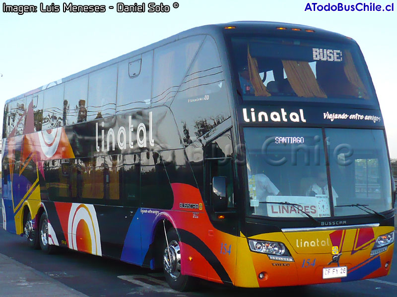 Busscar Panorâmico DD / Volvo B-12R / Linatal