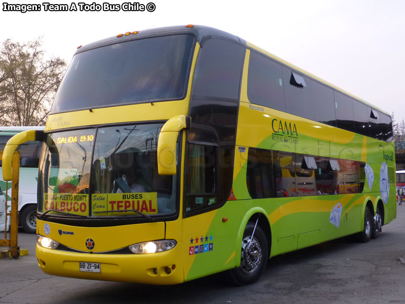 Marcopolo Paradiso G6 1800DD / Scania K-420 / Buses Tepual