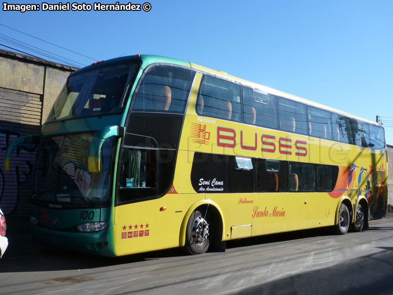 Marcopolo Paradiso G6 1800DD / Volvo B-12R / Buses Pacheco (Auxiliar Pullman Santa María)