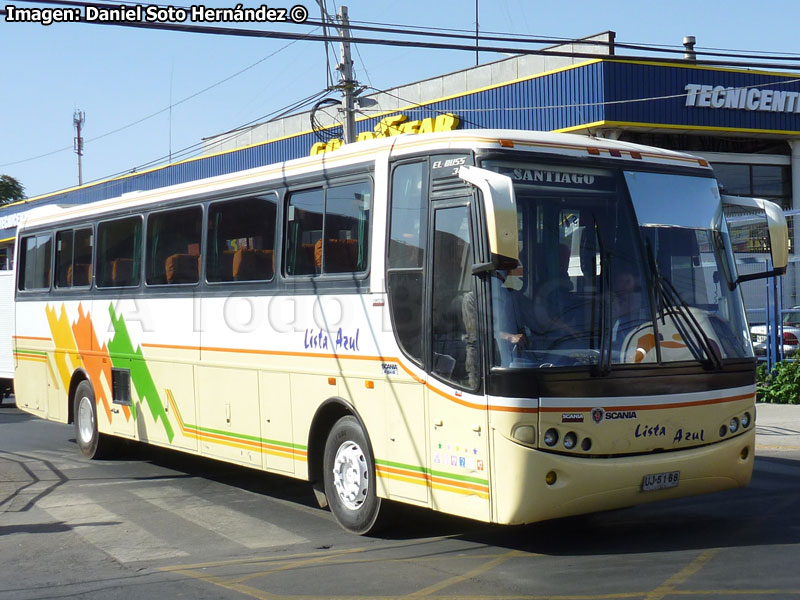 Busscar El Buss 340 / Scania K-124IB / Lista Azul