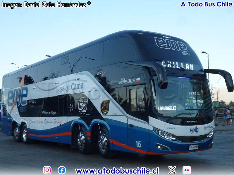 Comil Campione Invictus DD / Volvo B-450R 8x2 Euro5 / EME Bus