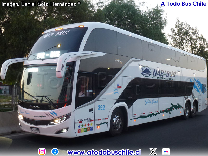 Comil Campione Invictus DD / Scania K-450CB eev5 / NAR Bus