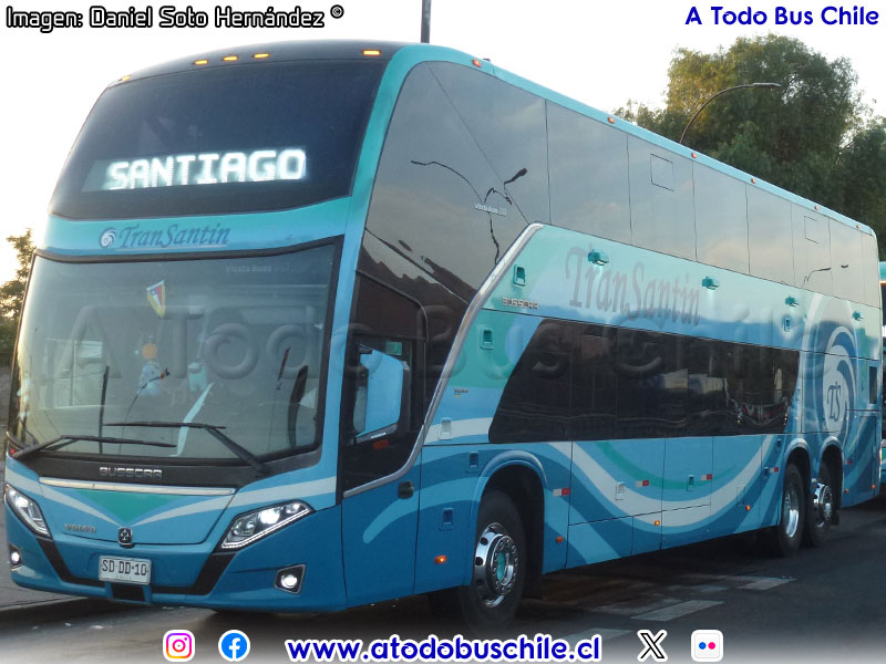 Busscar Vissta Buss DD / Volvo B-450R Euro5 / TranSantin