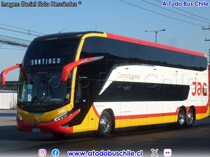 Marcopolo Paradiso G8 1800DD / Scania K-410CB eev5 / Buses JAC