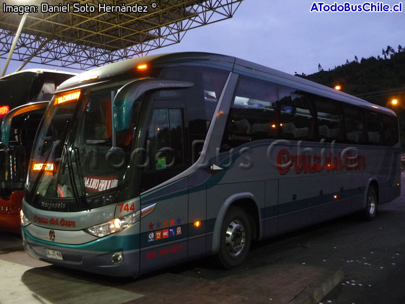 Marcopolo Paradiso G7 1050 / Mercedes Benz O-500RS-1836 / Cruz del Sur