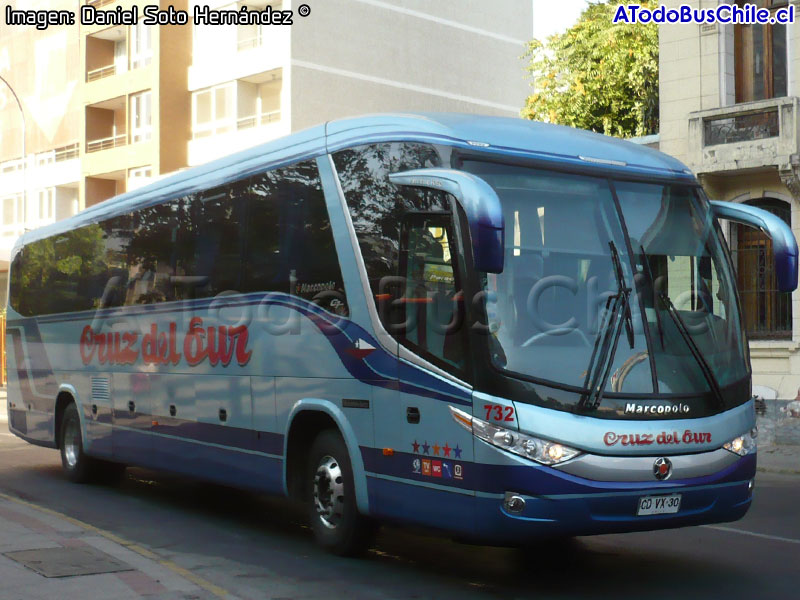 Marcopolo Paradiso G7 1050 / Mercedes Benz O-500RS-1836 / Cruz del Sur