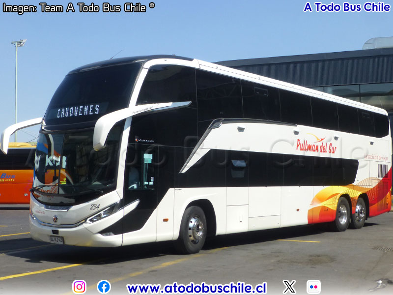 Marcopolo Paradiso G8 1800DD / Volvo B-450R Euro5 / Pullman del Sur