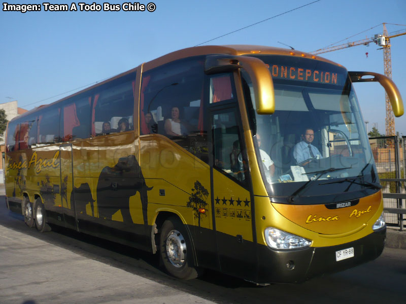 Irizar Century III 3.90 / Mercedes Benz O-500RSD-2442 / Línea Azul