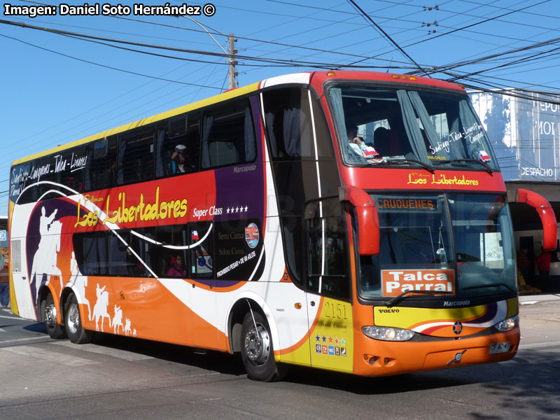 Marcopolo Paradiso G6 1800DD / Volvo B-12R / Los Libertadores