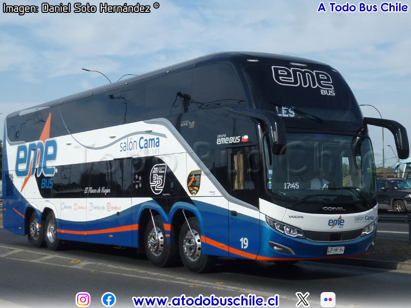 Comil Campione Invictus DD / Volvo B-450R 8x2 Euro5 / EME Bus