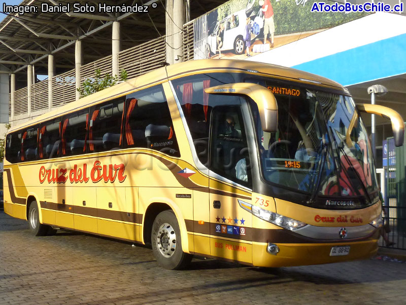 Marcopolo Paradiso G7 1050 / Mercedes Benz O-500RS-1836 / Cruz del Sur