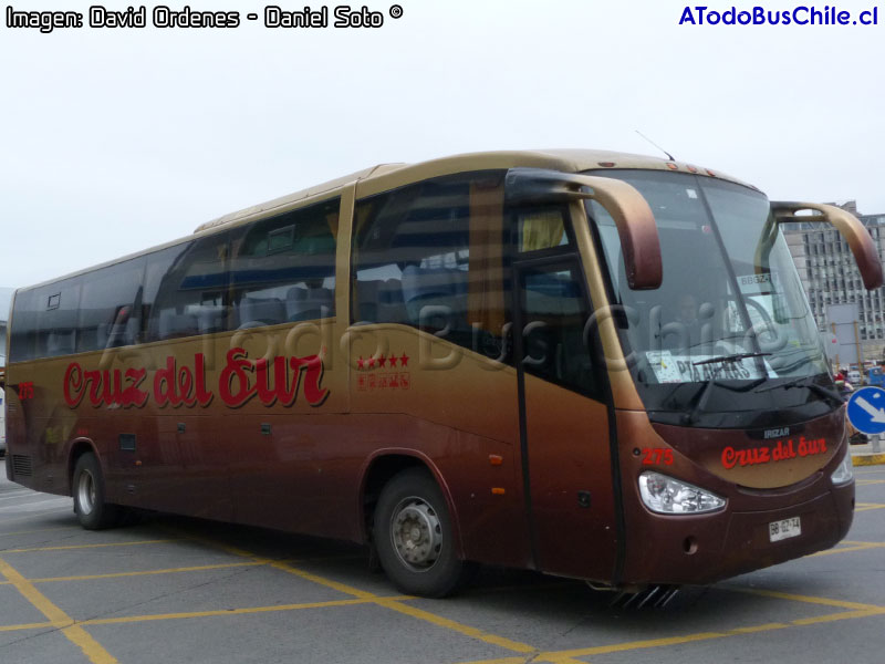 Irizar Century III 3.70 / Mercedes Benz O-500RS-1636 / Cruz del Sur (Auxiliar Turibus Ltda.)