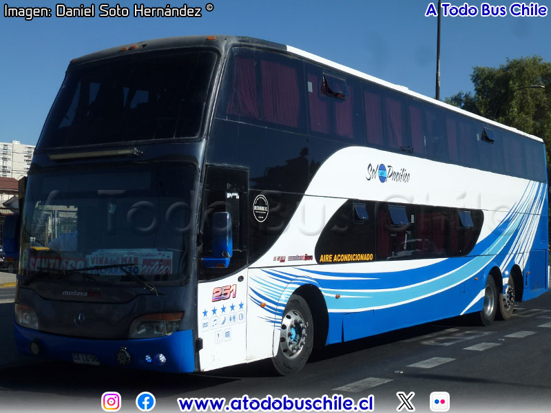 Modasa Zeus II / Mercedes Benz O-500RSD-2442 / Sol del Pacífico