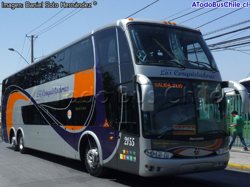 Marcopolo Paradiso G6 1800DD / Volvo B-12R / Los Conquistadores del Sur