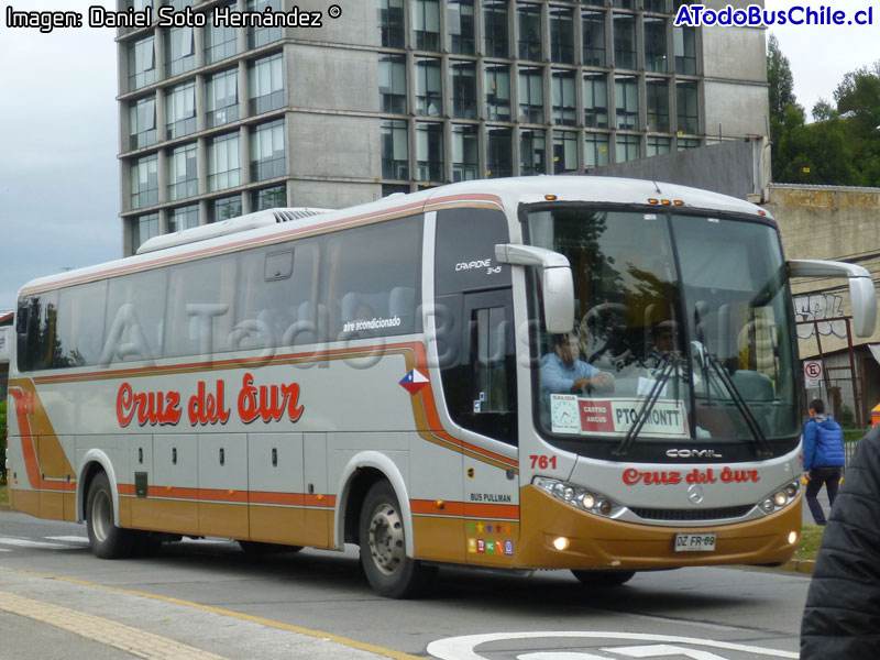 Comil Campione 3.45 / Mercedes Benz O-500RS-1836 / Cruz del Sur