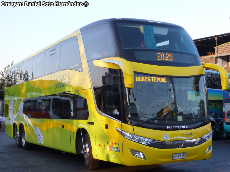 Marcopolo Paradiso G7 1800DD / Mercedes Benz O-500RSD-2441 BlueTec5 / Buses Tepual