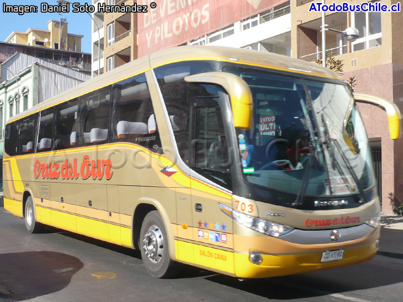 Marcopolo Paradiso G7 1050 / Volvo B-9R / Cruz del Sur