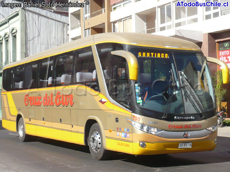 Marcopolo Paradiso G7 1050 / Volvo B-9R / Cruz del Sur