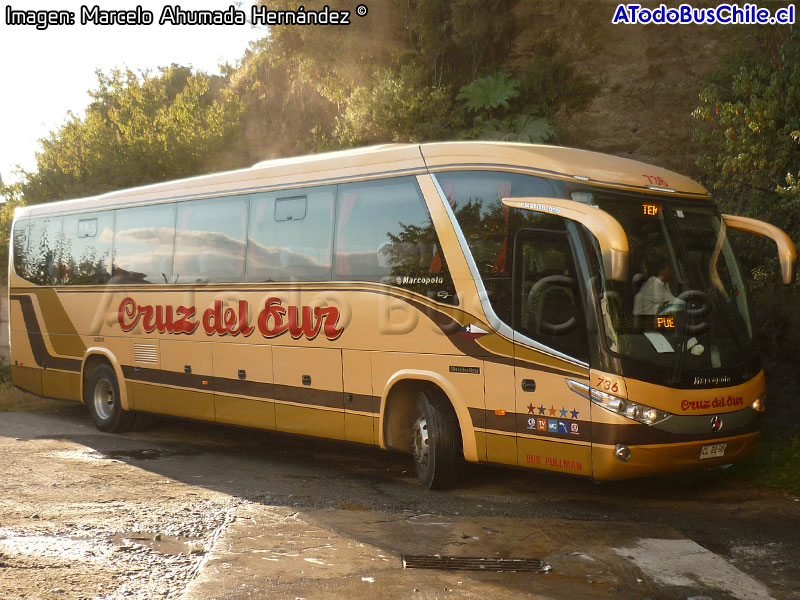 Marcopolo Paradiso G7 1050 / Mercedes Benz O-500RS-1836 / Cruz del Sur