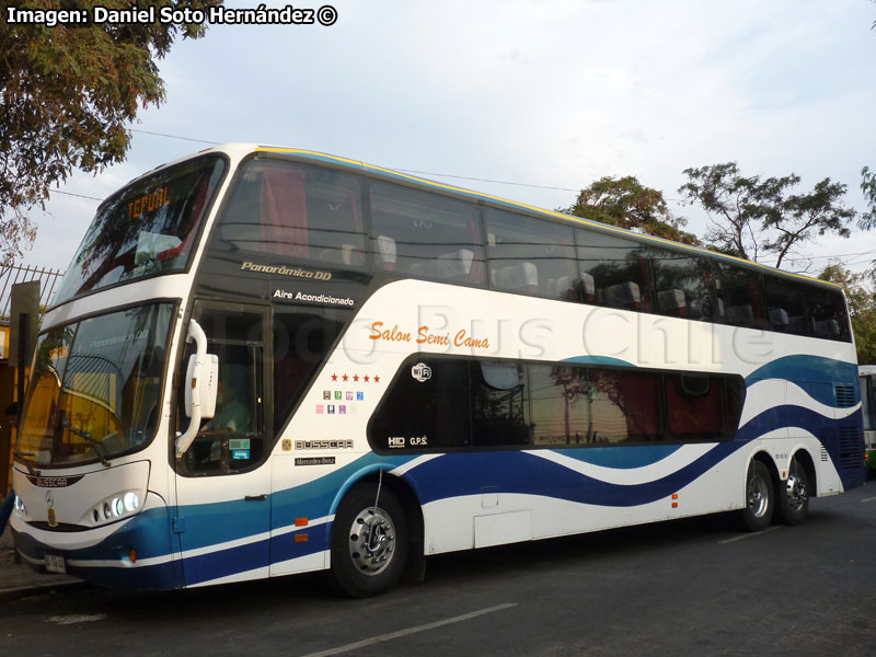 Busscar Panorâmico DD / Mercedes Benz O-500RSD-2036 / Buses Tepual