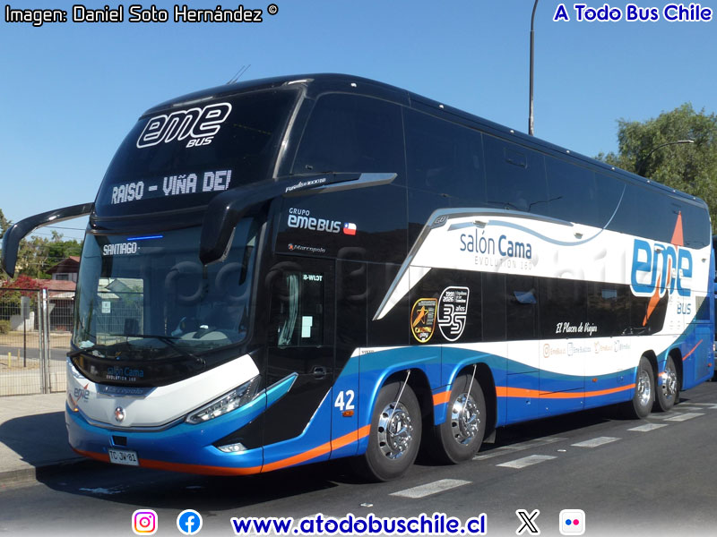 Marcopolo Paradiso G8 1800DD / Volvo B-450R 8x2 Euro5 / EME Bus