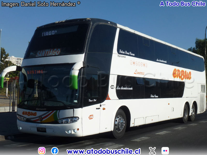 Marcopolo Paradiso G6 1800DD / Volvo B-12R / Flota Erbuc