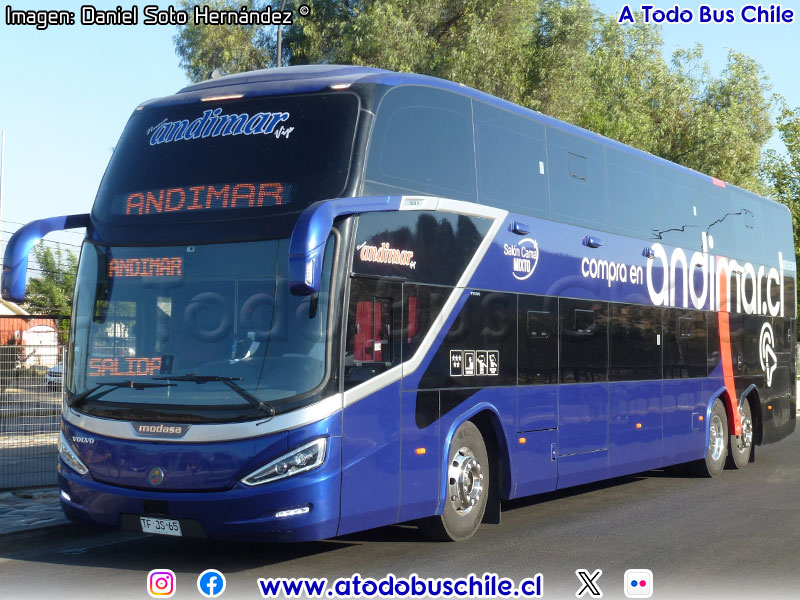 Modasa Zeus 5 / Volvo B-450R Euro5 / Nueva Andimar