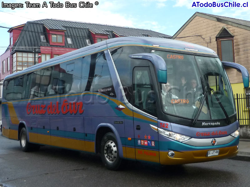 Marcopolo Paradiso G7 1050 / Mercedes Benz O-500RS-1836 / Cruz del Sur