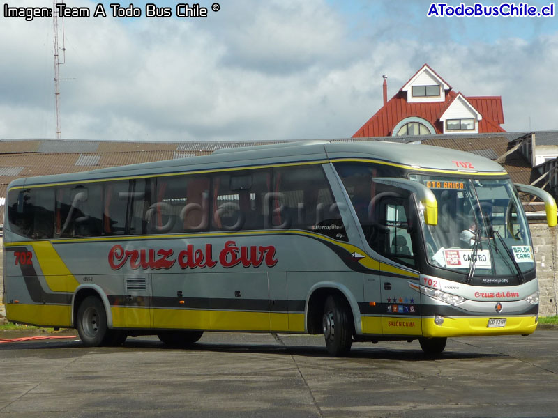 Marcopolo Paradiso G7 1050 / Volvo B-9R / Cruz del Sur