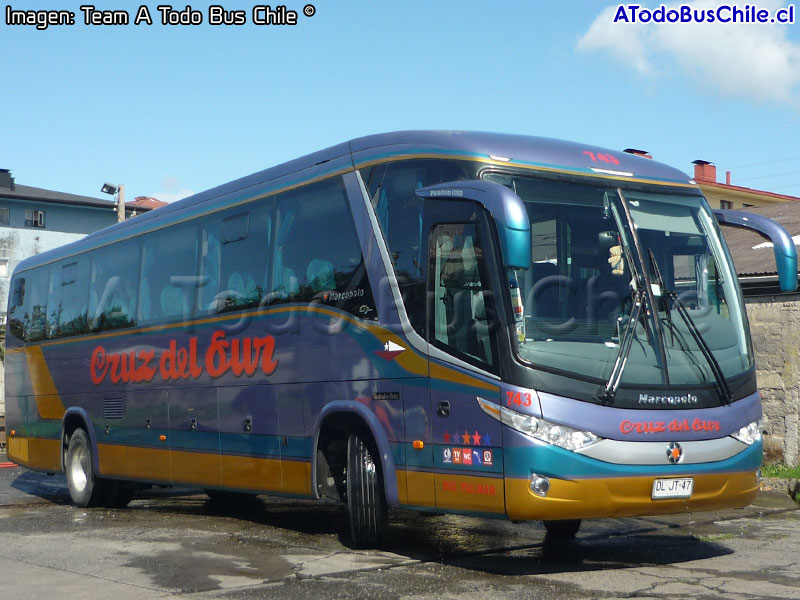 Marcopolo Paradiso G7 1050 / Mercedes Benz O-500RS-1836 / Cruz del Sur