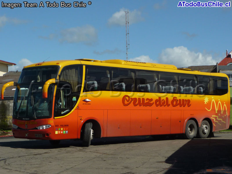 Marcopolo Paradiso G6 1200 / Volvo B-12R / Cruz del Sur