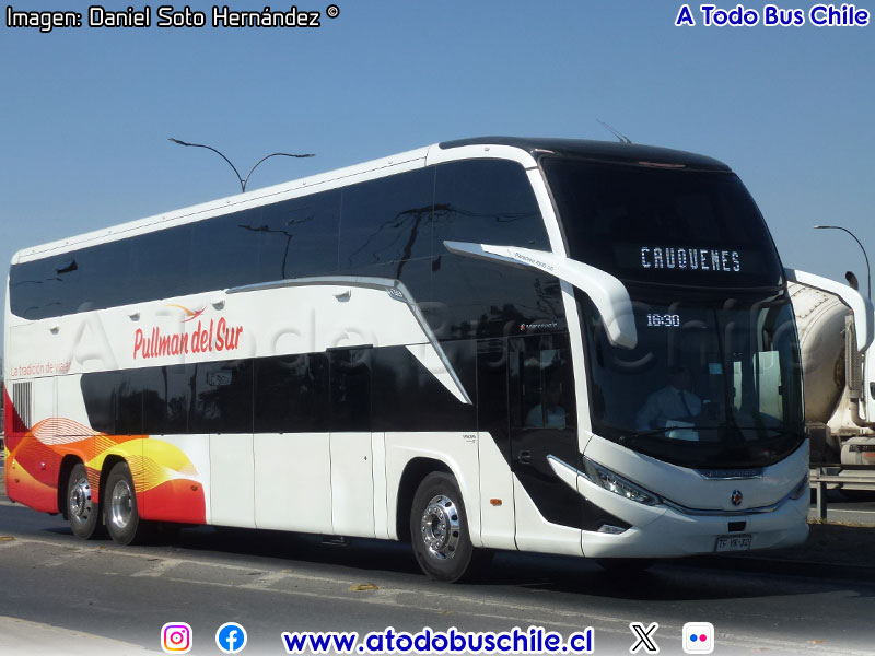 Marcopolo Paradiso G8 1800DD / Volvo B-450R Euro5 / Pullman del Sur