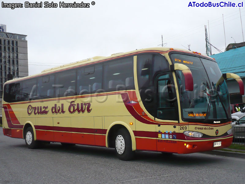 Marcopolo Viaggio G6 1050 / Mercedes Benz O-500R-1830 / Cruz del Sur