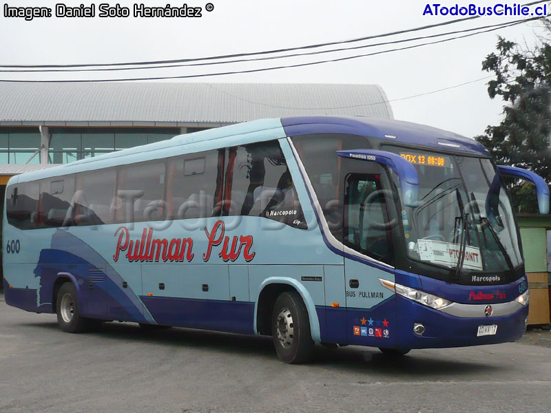 Marcopolo Paradiso G7 1050 / Mercedes Benz O-500RS-1836 / Pullman Sur