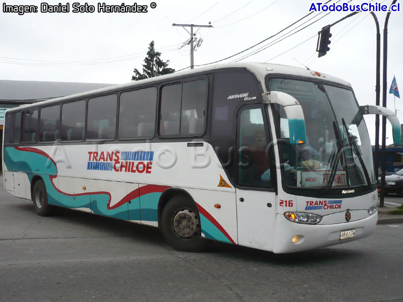 Marcopolo Andare Class 850 / Mercedes Benz OH-1628L / TransChiloé