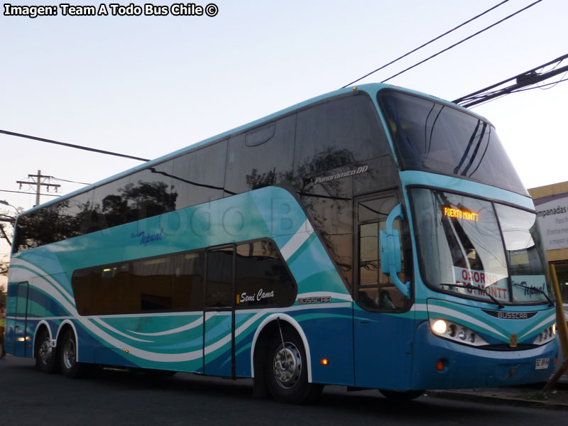 Busscar Panorâmico DD / Volvo B-12R / TranSantin (Auxiliar Buses Tepual)