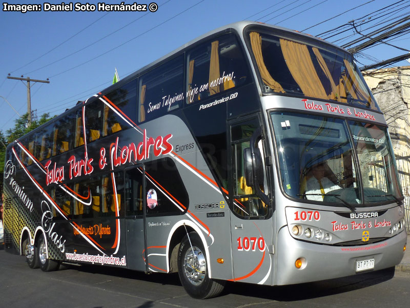 Busscar Panorâmico DD / Mercedes Benz O-500RSD-2436 / Talca París & Londres