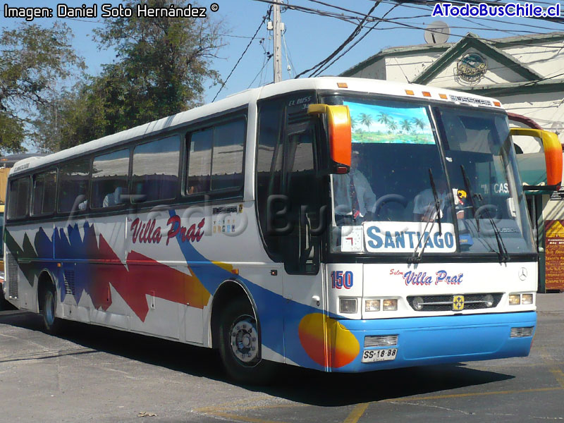 Busscar El Buss 340 / Mercedes Benz O-400RSE / Salón Villa Prat