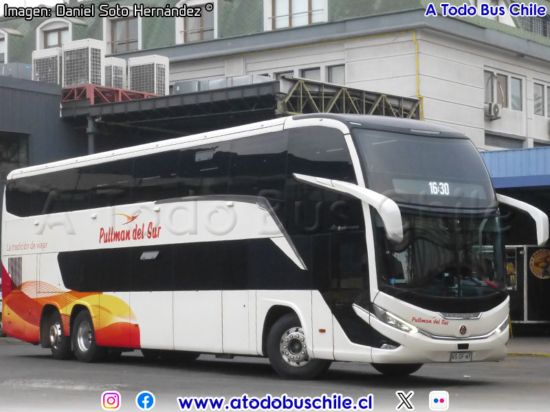 Marcopolo Paradiso G8 1800DD / Volvo B-450R Euro5 / Pullman del Sur
